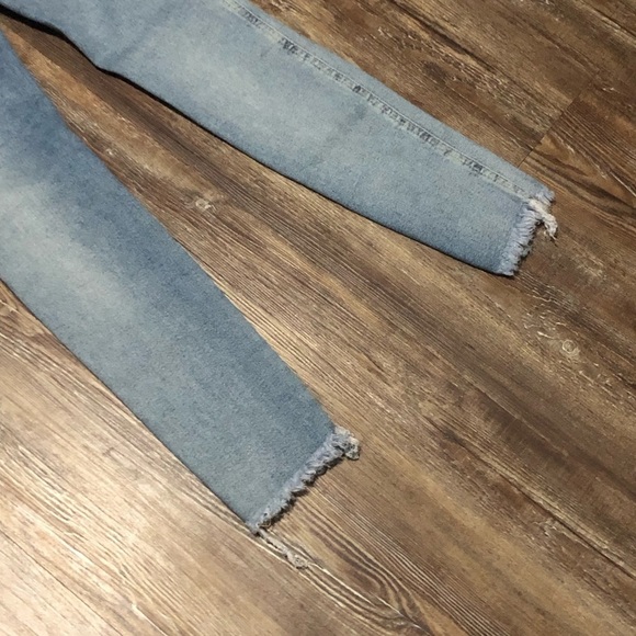 We The Free Jeans Women's 27 Raw High Rise Skinny Stretch Denim NWT - Picture 7 of 8